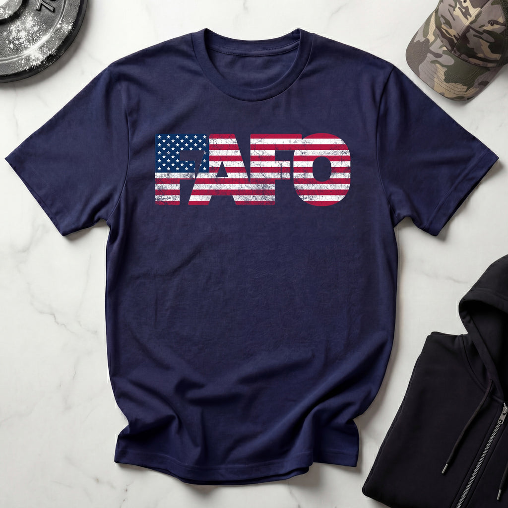 FAFO USA Vintage Graphic Gym T-Shirt