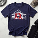 USA Freedom 250 Graphic Vintage Gym T-Shirt