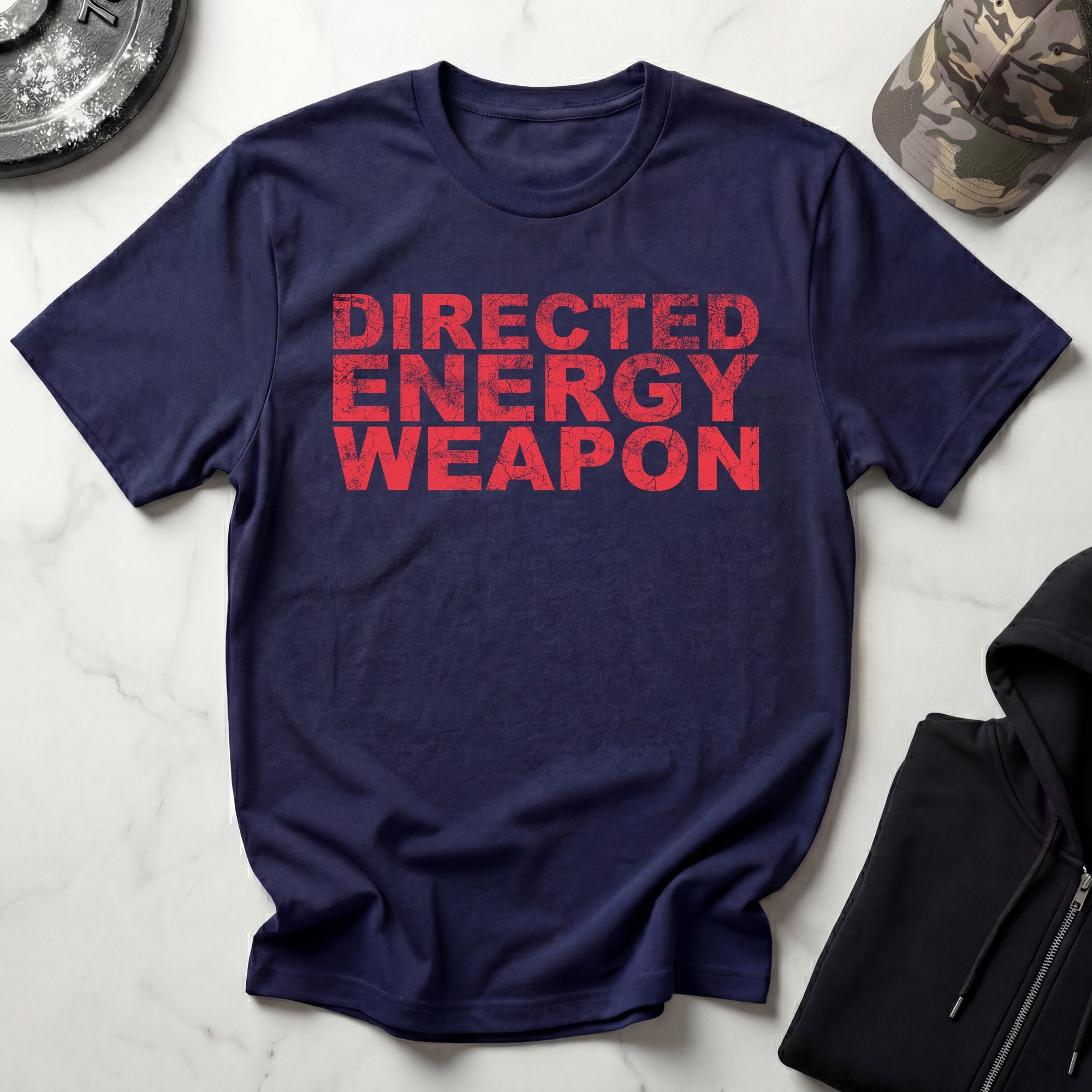 Directed Energy Grunge Red Gym T-Shirt