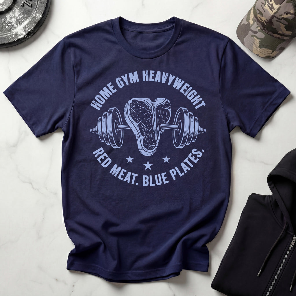 Home Gym Heavyweight Graphic Vintage Gym T-Shirt