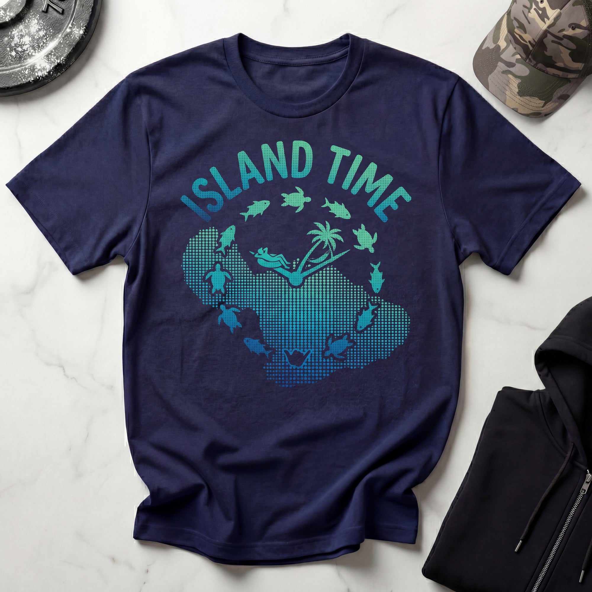 Island Vintage Gym T-Shirt
