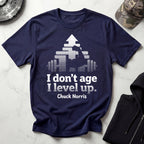 I Dont Age I Level Up Vintage Gym T-Shirt
