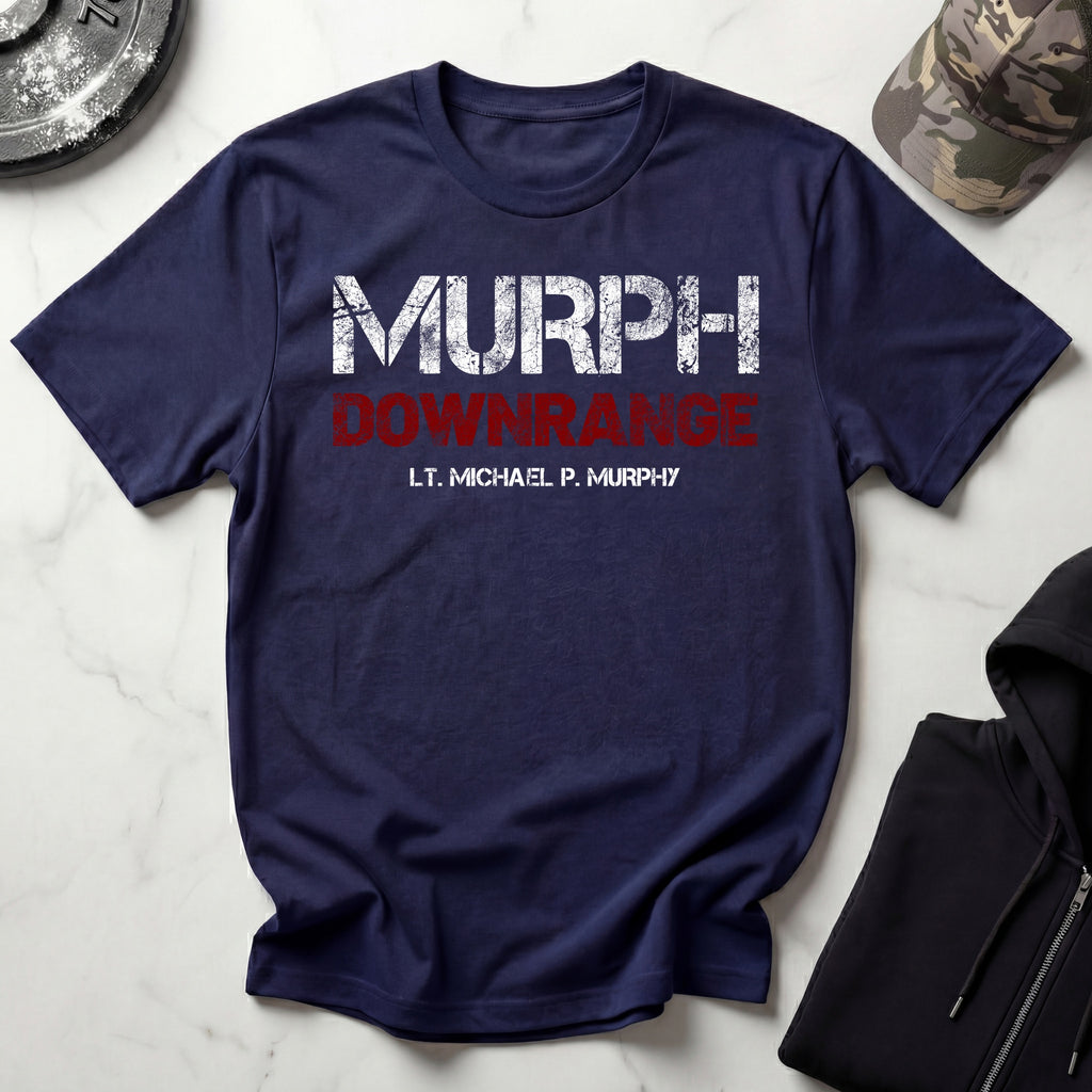 Murph Downrange Grunge Gym T-Shirt
