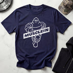 Musclein Man Graphic Vintage Gym T-Shirt