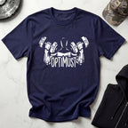 Optimust Weightlifting Robot Gym T-Shirt