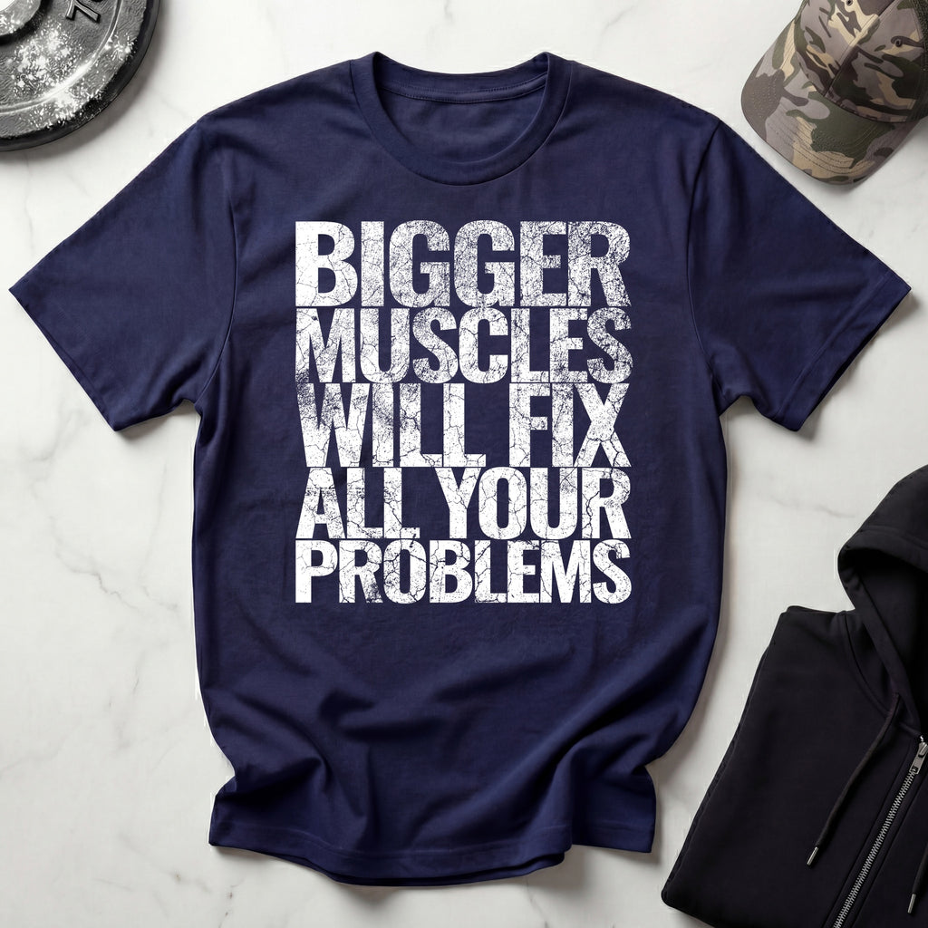 Problems Fixed Graphic Gym T-Shirt