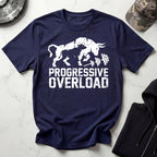 Progressive Overload Graphic Retro Gym T-Shirt