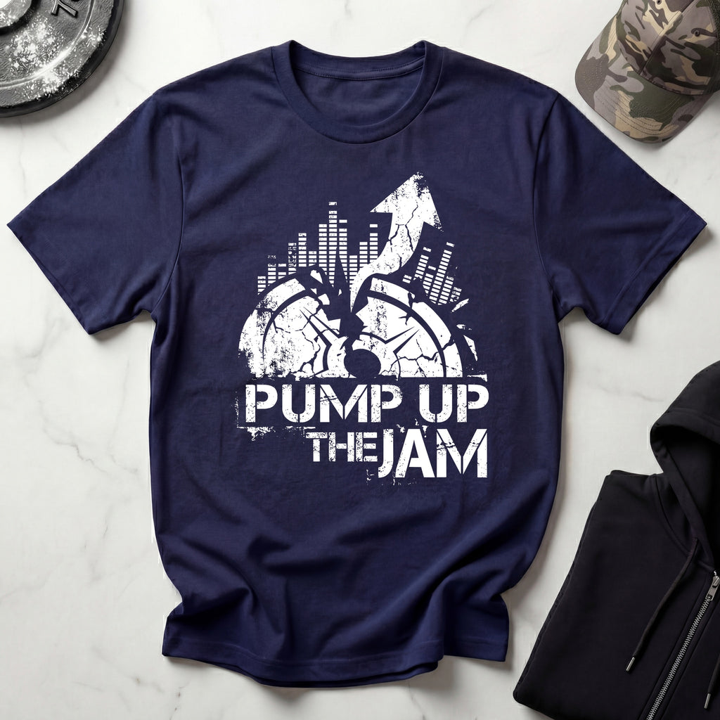 Pump Up Retro Gym Tee-Shirt