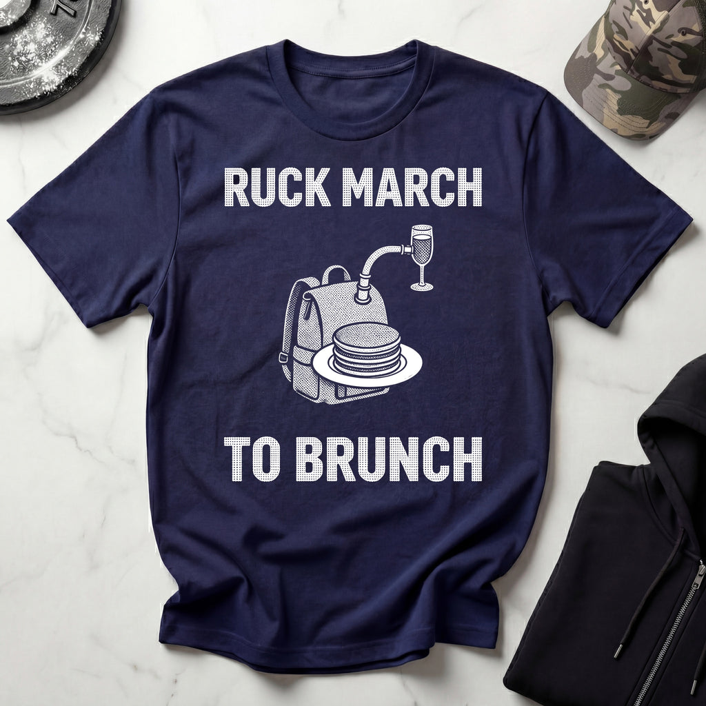 Ruck March To Brunch Gym T-Shirt