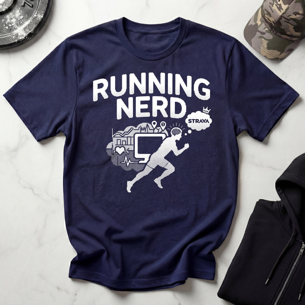 Runner Nerd Brain Vintage Gym T-Shirt