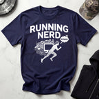 Runner Nerd Brain Vintage Gym T-Shirt