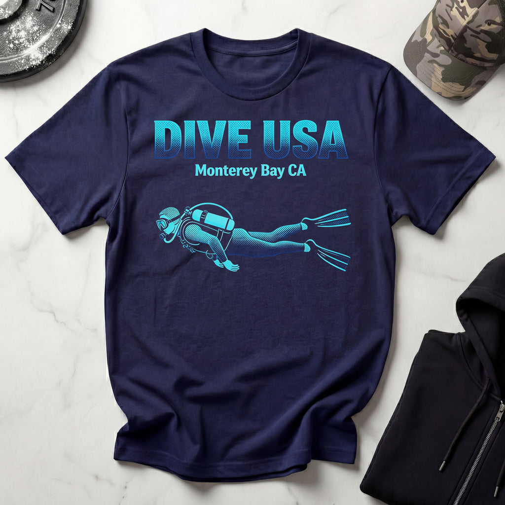 Dive Monterey Bay Gym T-Shirt