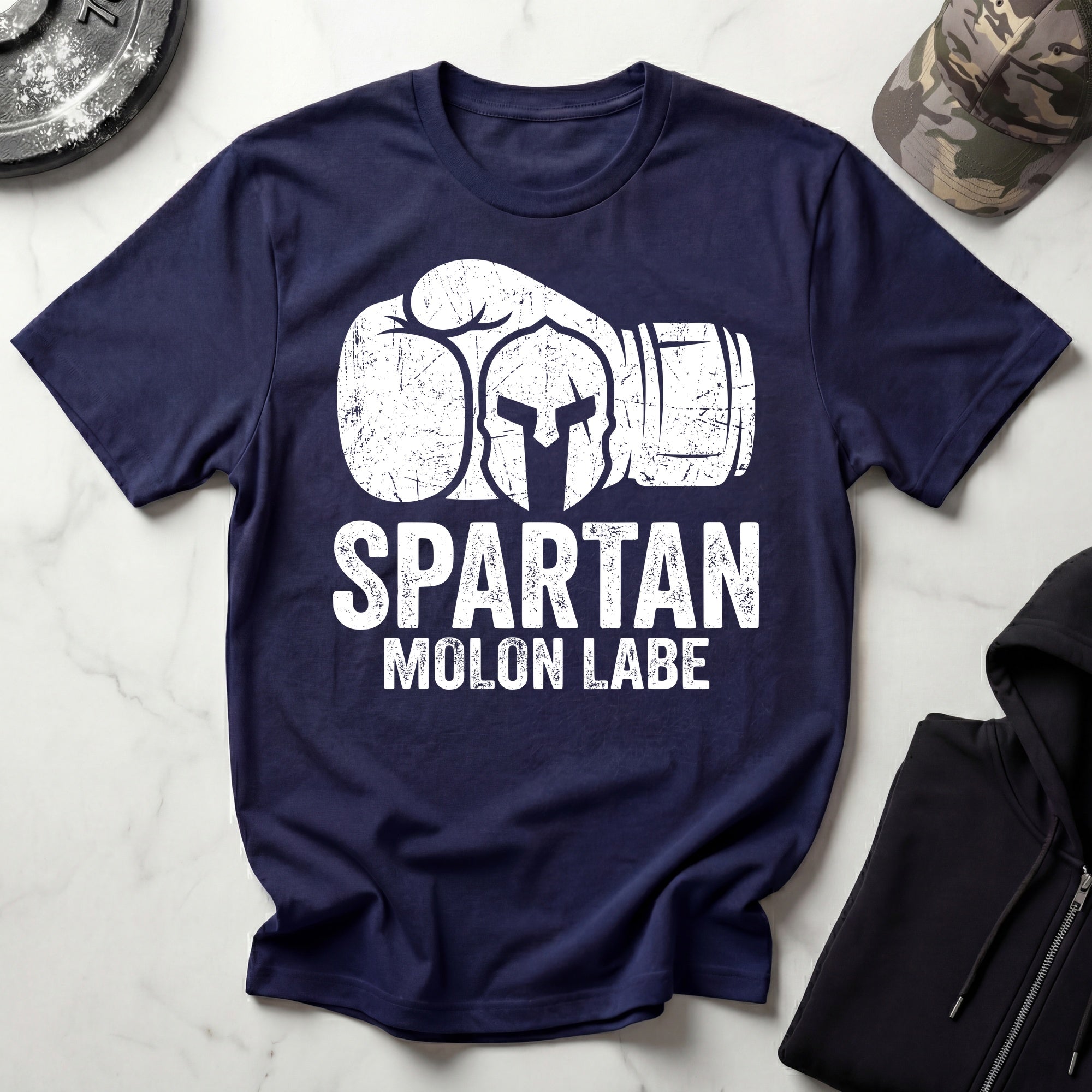 Molon Labe Boxing Gym T-Shirt