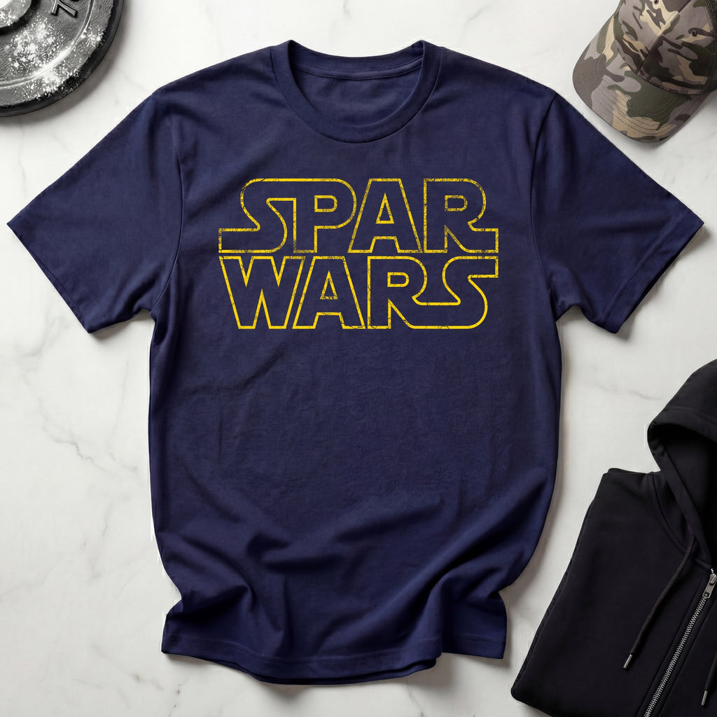 Spar Wars Outline Vintage Gym T-Shirt