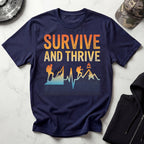 Survive And Thrive Hiker Graphic Gym T-Shirt