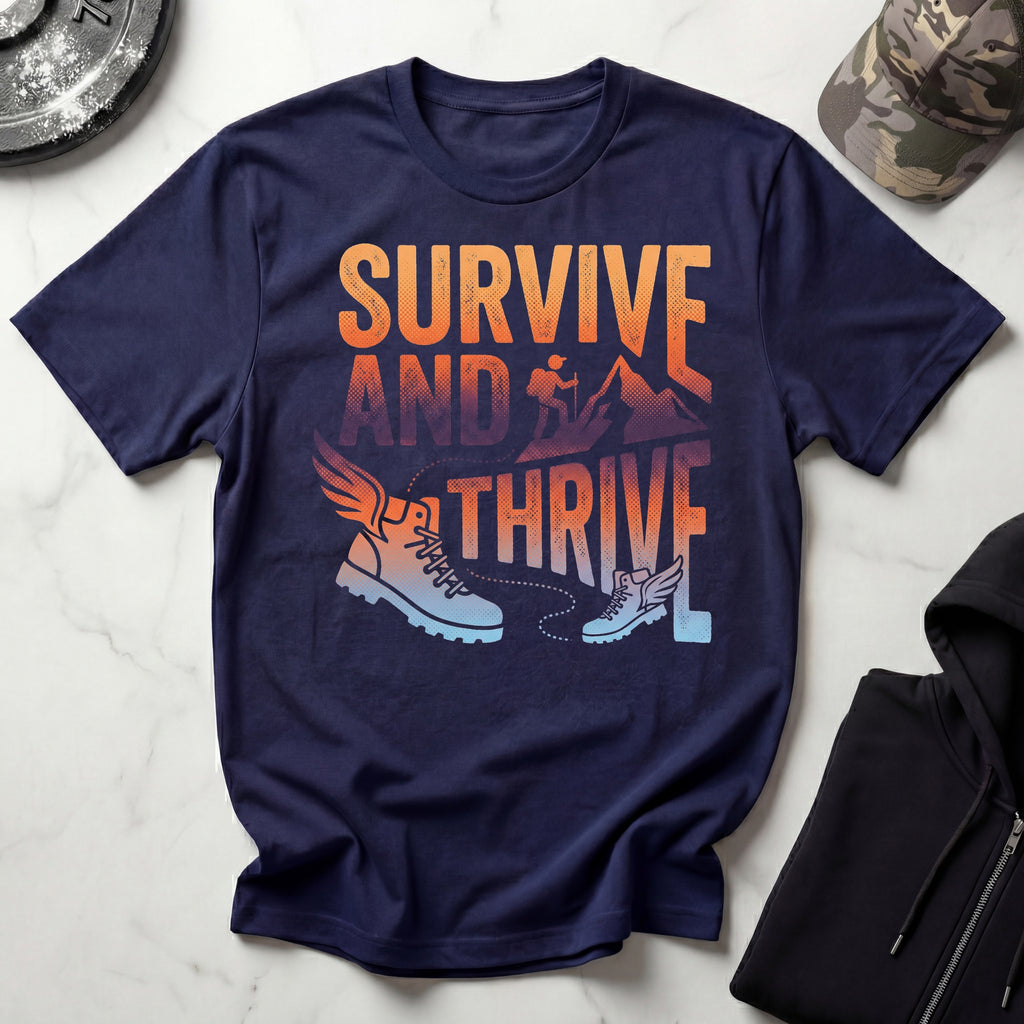 Survive And Thrive Hiking T-Shirt
