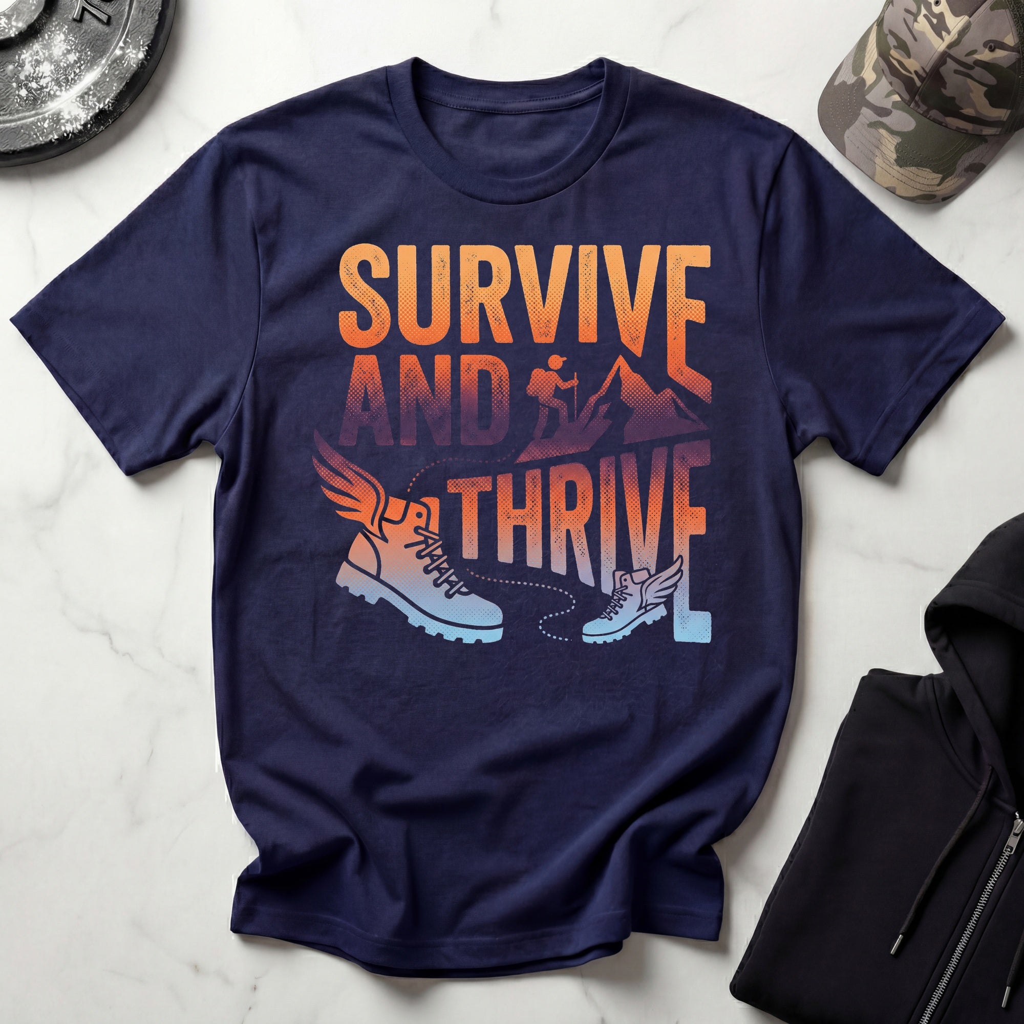 Survive And Thrive Hiking T-Shirt