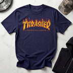 THRASHED Martial Arts Vintage Gym T-Shirt