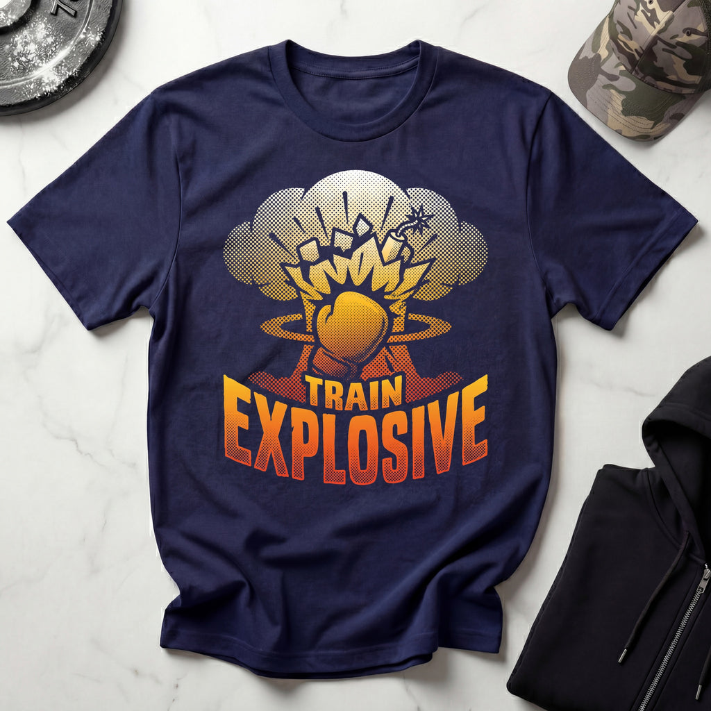 Train Explosive Boxing Gym T-Shirt