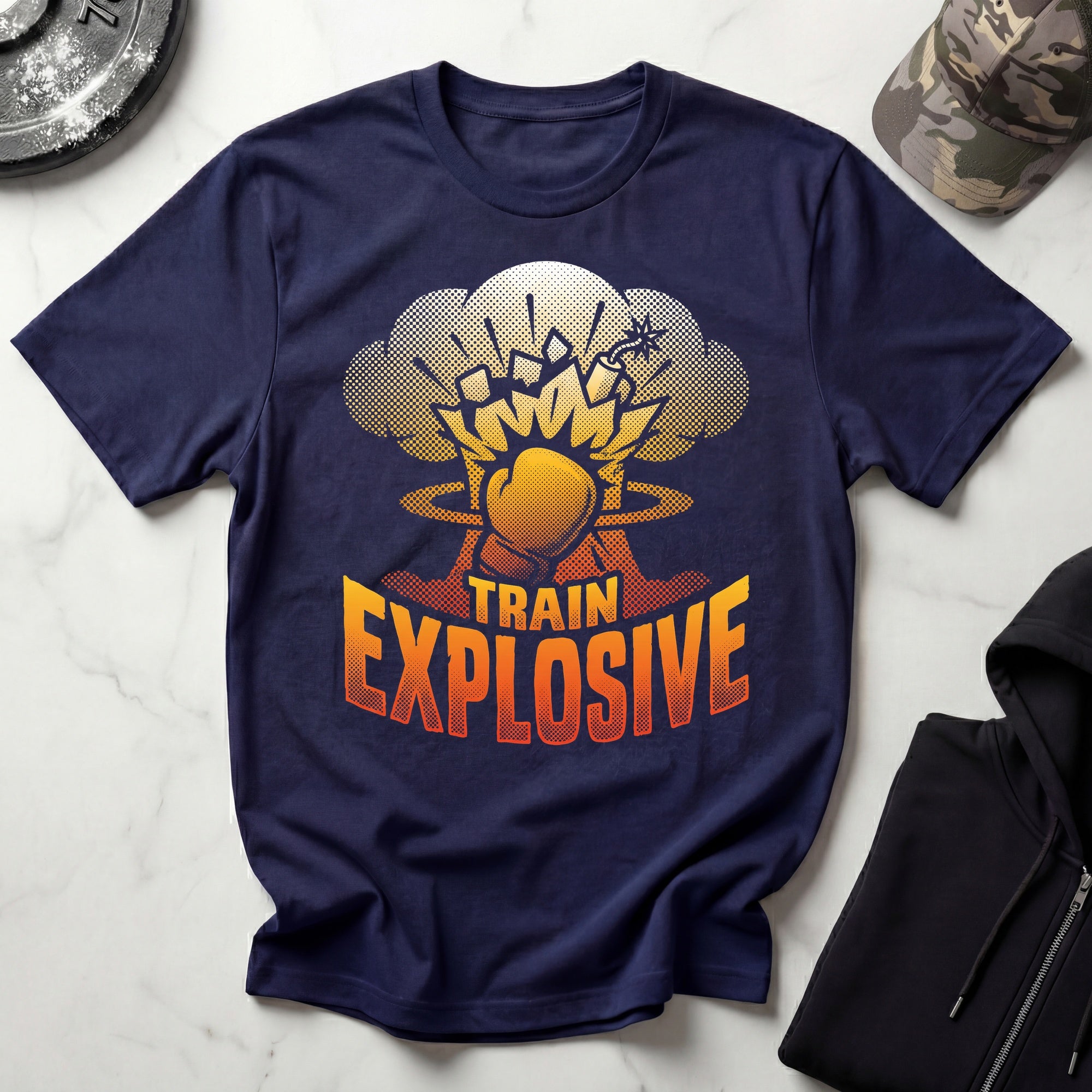 Train Explosive Boxing Gym T-Shirt