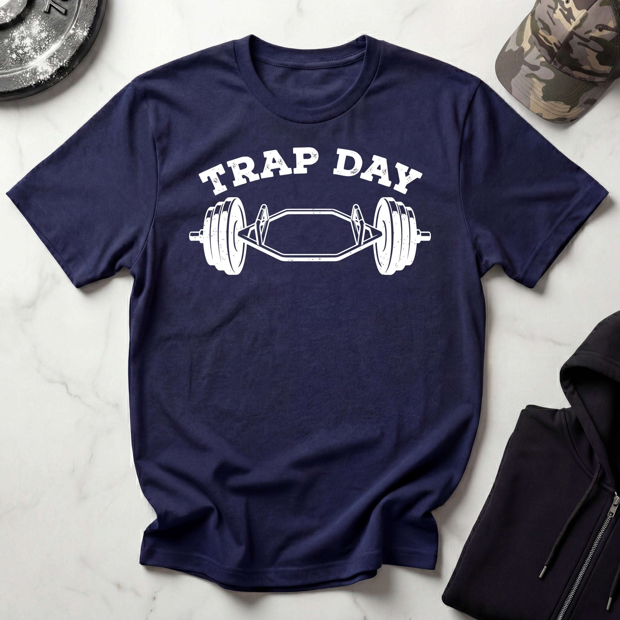 Trapezoid Workout Day Vintage Gym T-Shirt