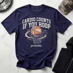 Basketball Hoop Cardio Graphic Gym T-Shirt