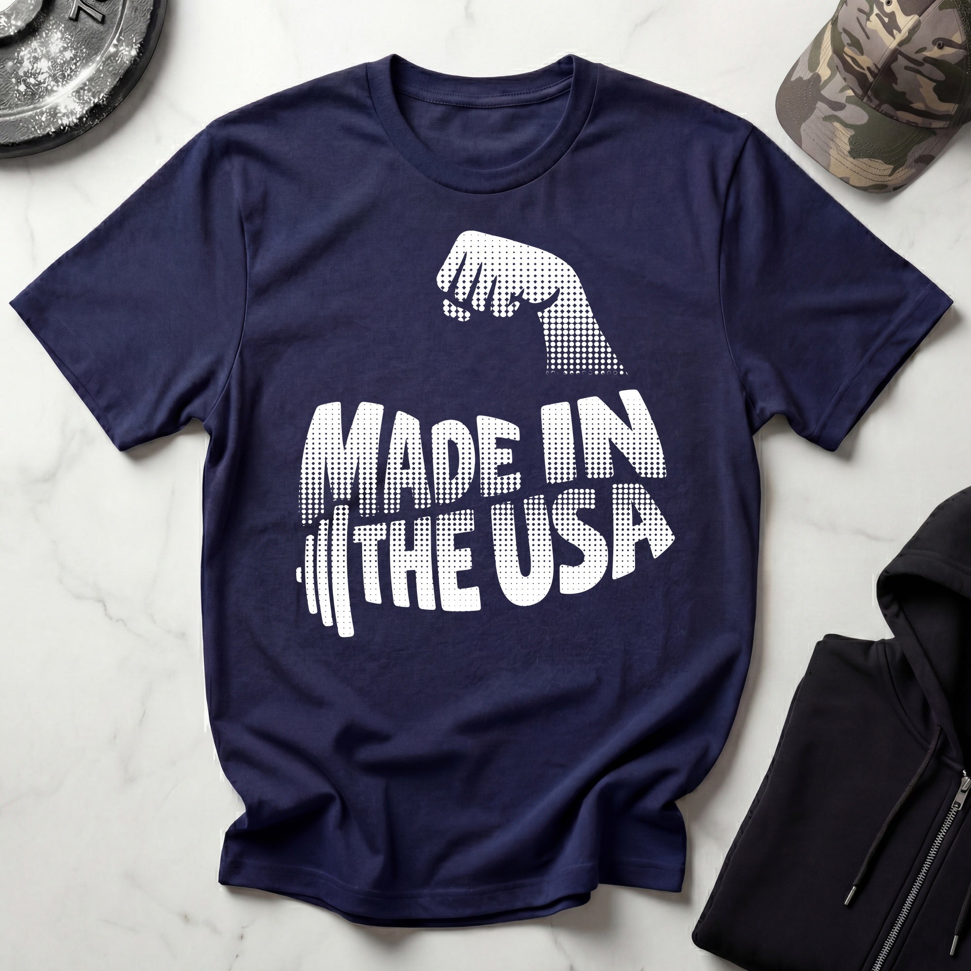 Weightlifting USA Vintage Graphic Gym T-Shirt