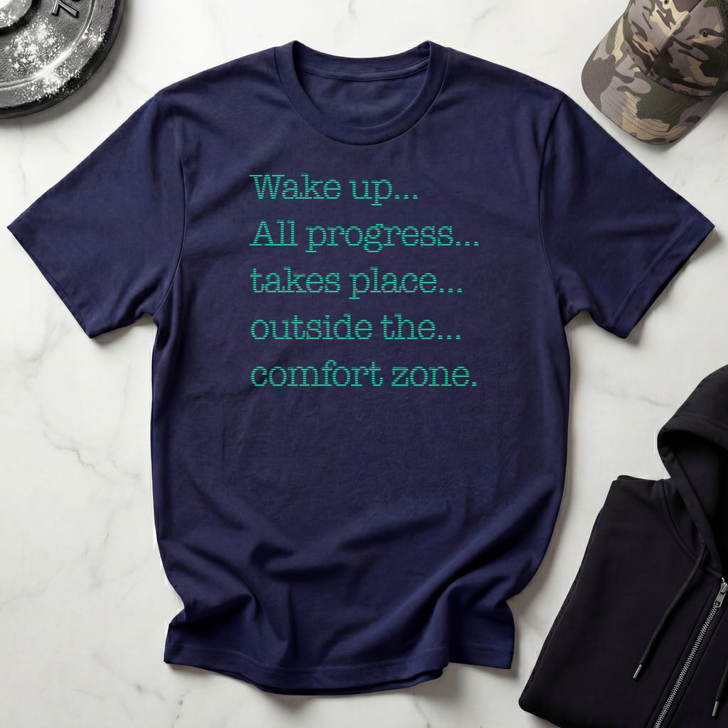Wake Up Matrix Graphic Gym T-Shirt