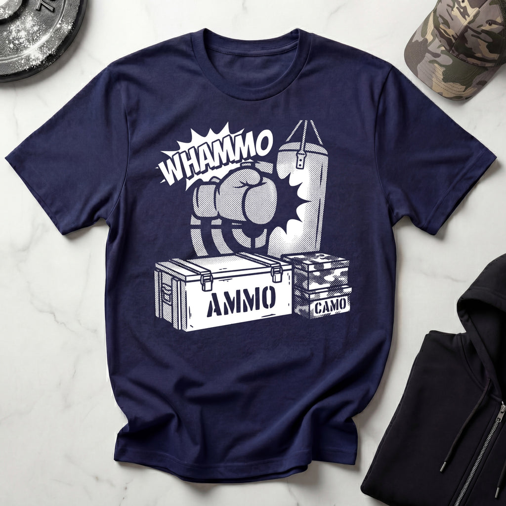 Whammo Military Boxing Gym T-Shirt