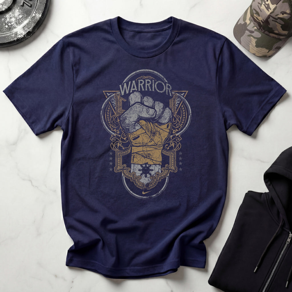 Warrior Fist Graphic Gym T-Shirtt