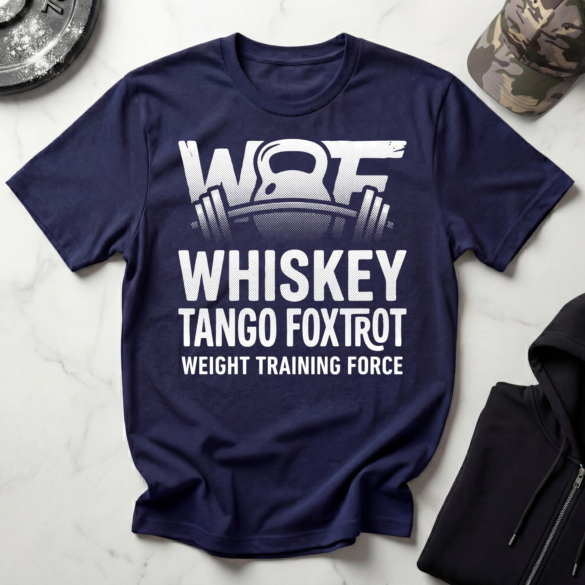Whiskey Tango Foxtrot Vintage Gym T-Shirt
