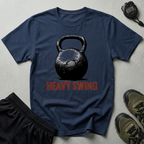 Heavy Swing Kettlebell Workout T-Shirt