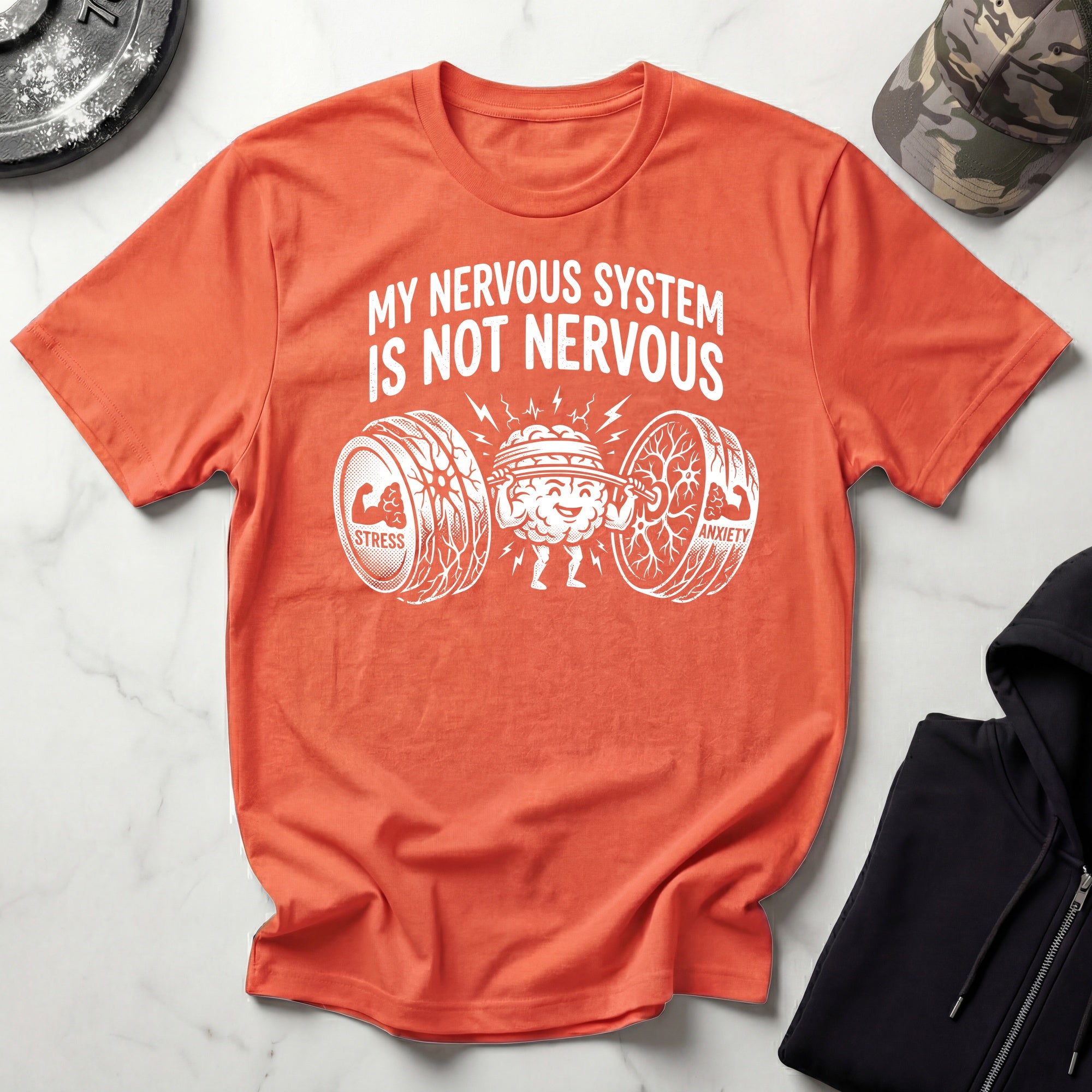 Not Nervous System Gym T-Shirt
