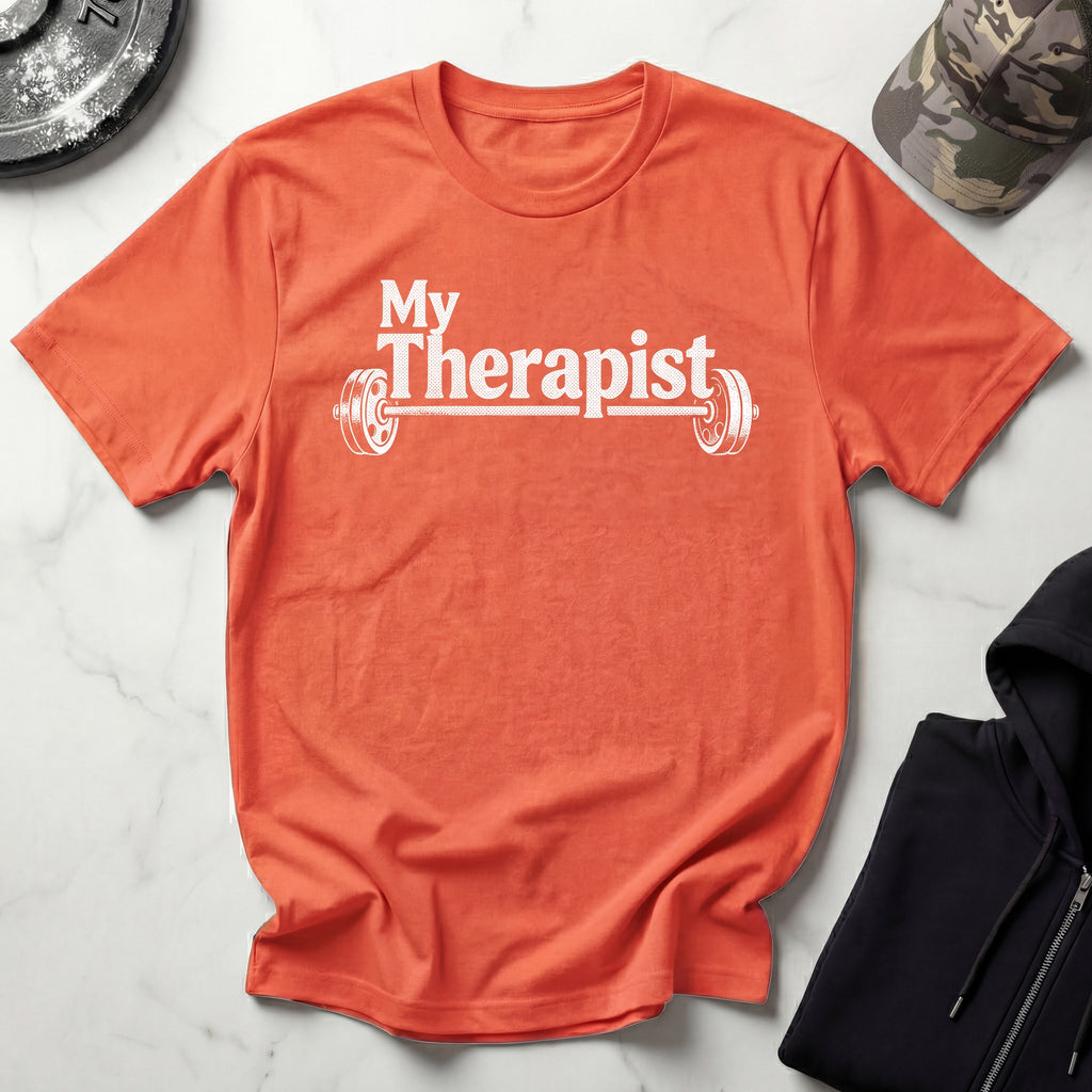 Barbell Therapy Gym T-Shirt