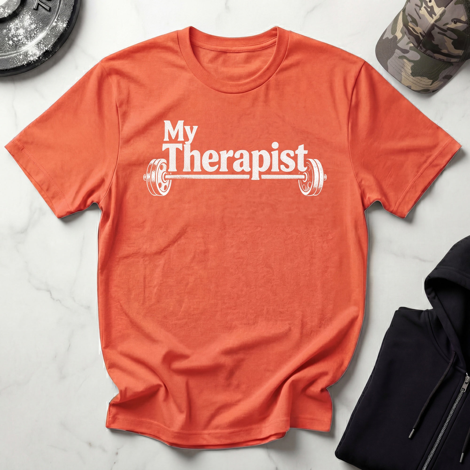 Barbell Therapy Gym T-Shirt