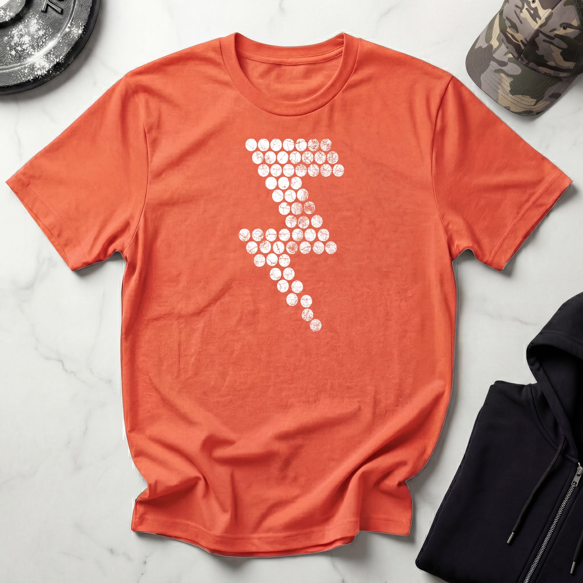 Battle Born Graphic Vintage Gym T-Shirt