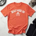 Beast Mode On Graphic Vintage Gym T-Shirt