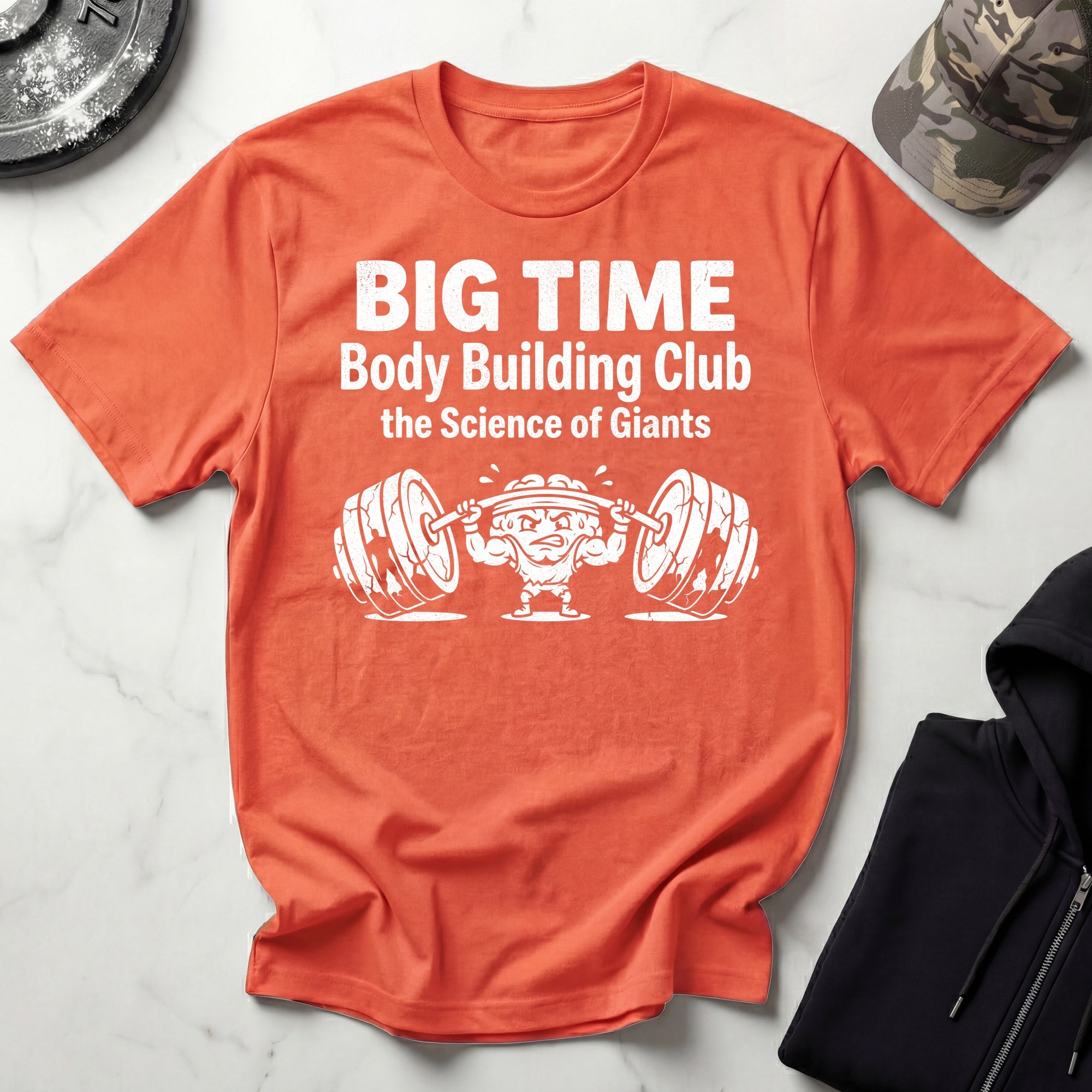 Big Time Bodybuilding Club Vintage Gym T-Shirt