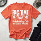 Big Time Bodybuilding Club Retro Gym T-Shirt