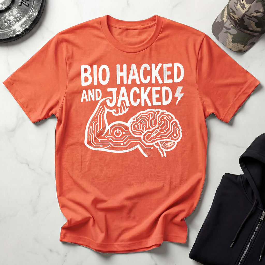 Biohacked Jacked Gym T-Shirt