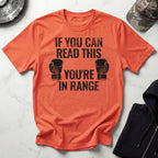 Boxing Range Retro Graphic Gym T-Shirt