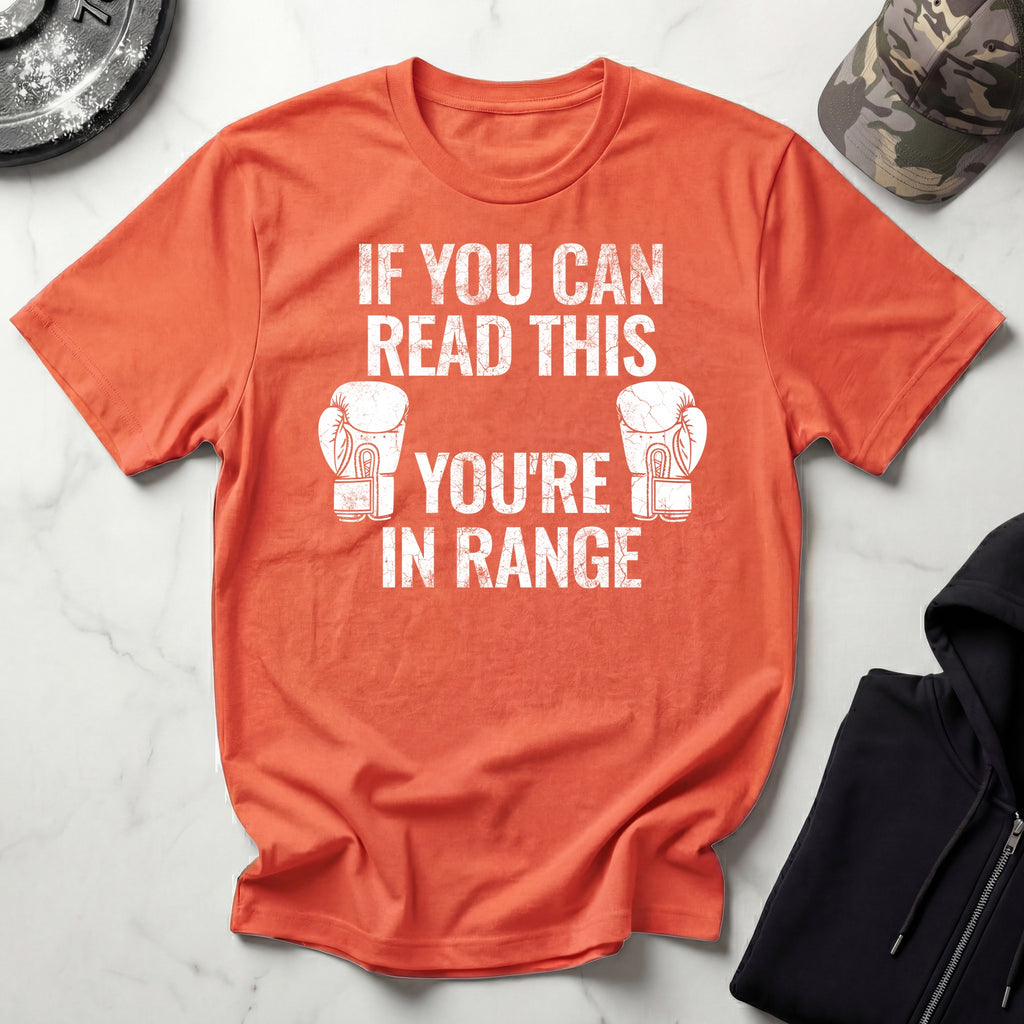 Boxing Range Retro Gym T-Shirt
