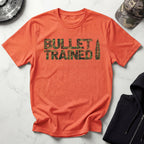Camo Bullet Trained Graphic Gym T-Shirt