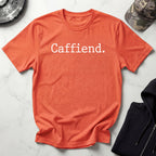 Caffiend Type Retro Gym T-Shirt