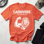 Carnivore I Eat What Lions Eat Gym T-Shirt