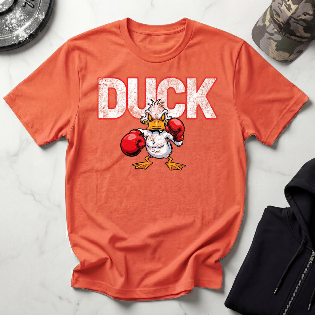 DUCK Boxer Graphic Vintage Gym T-Shirt