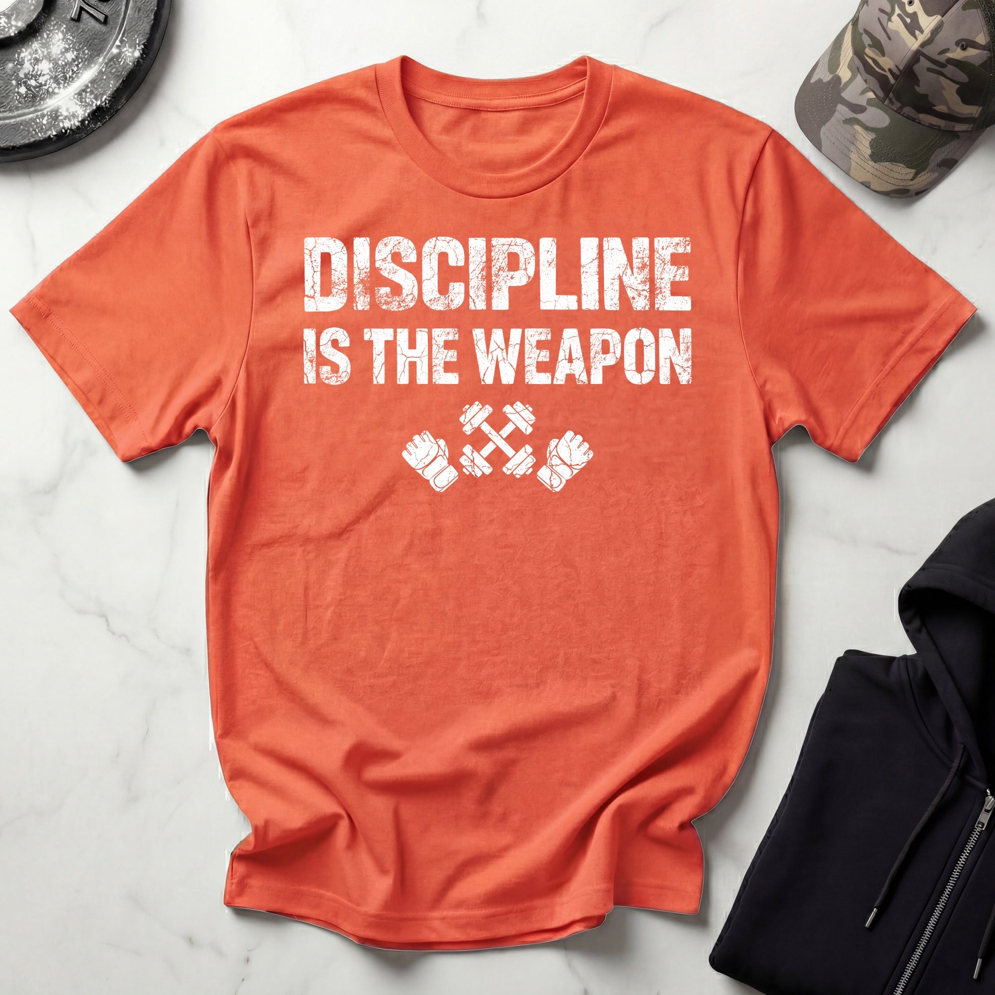 Weapon Discipline Gym Vintage Retro Gym T-Shirt