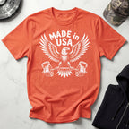 Eagle Lifting USA Vintage Gym T-Shirt