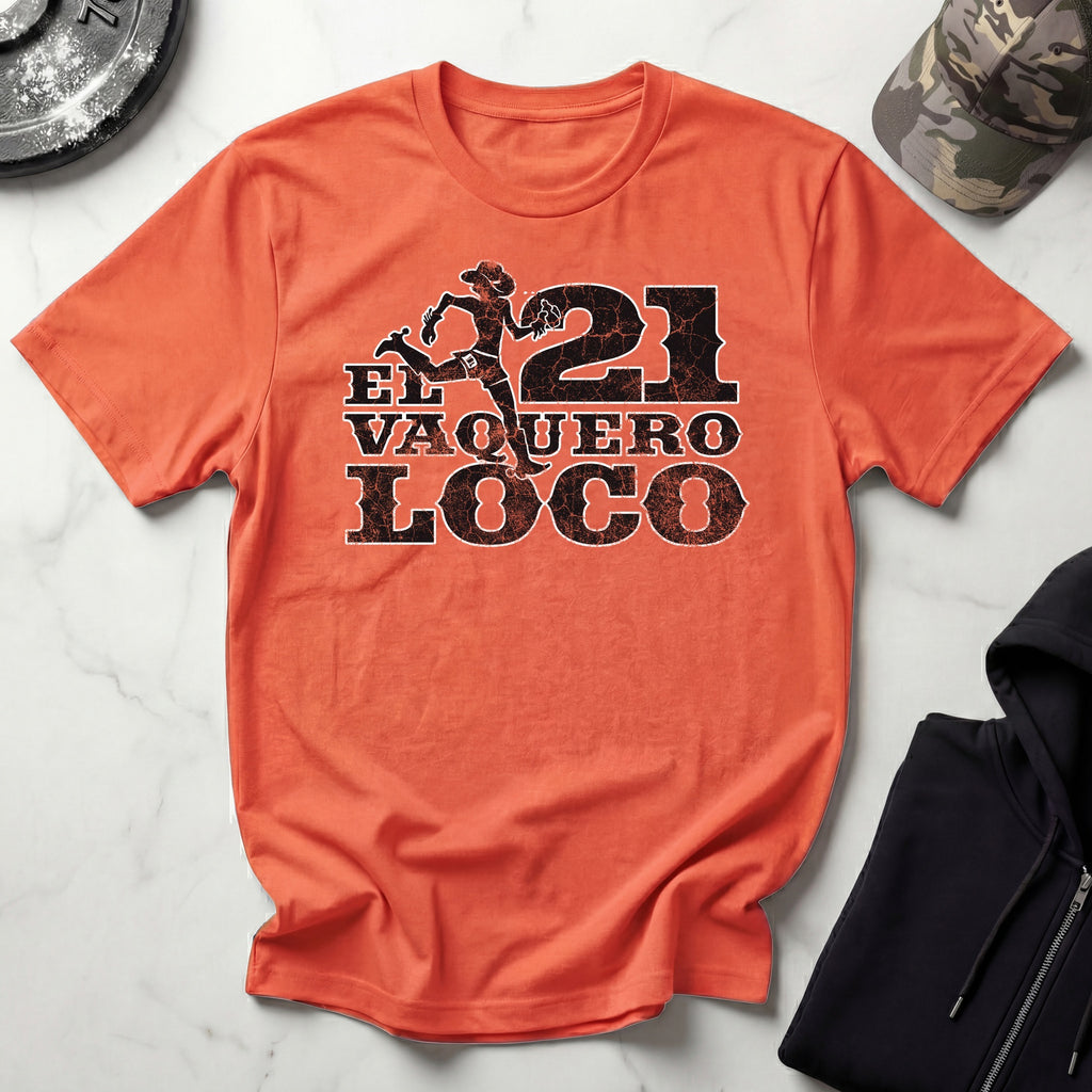 El Vaquero Loco 21 Mile Run Gym Tee
