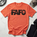 FAFO Skull Vintage Graphic Gym T-Shirt